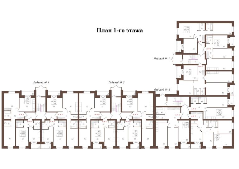 общий план 1 этажа